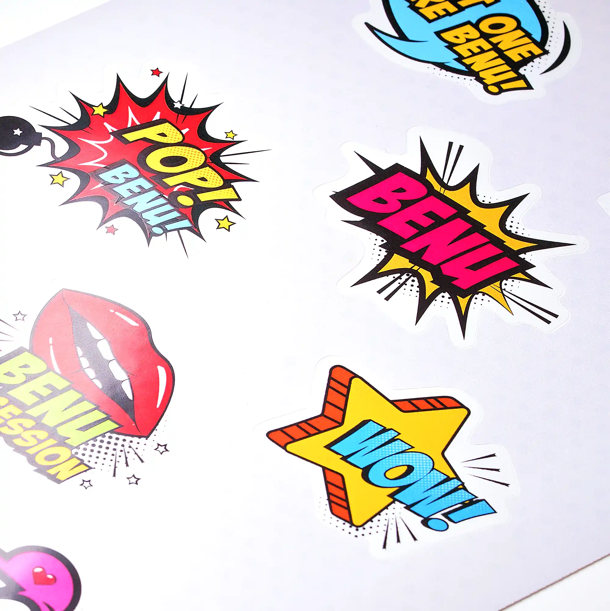 Pop Art Sticker Pack