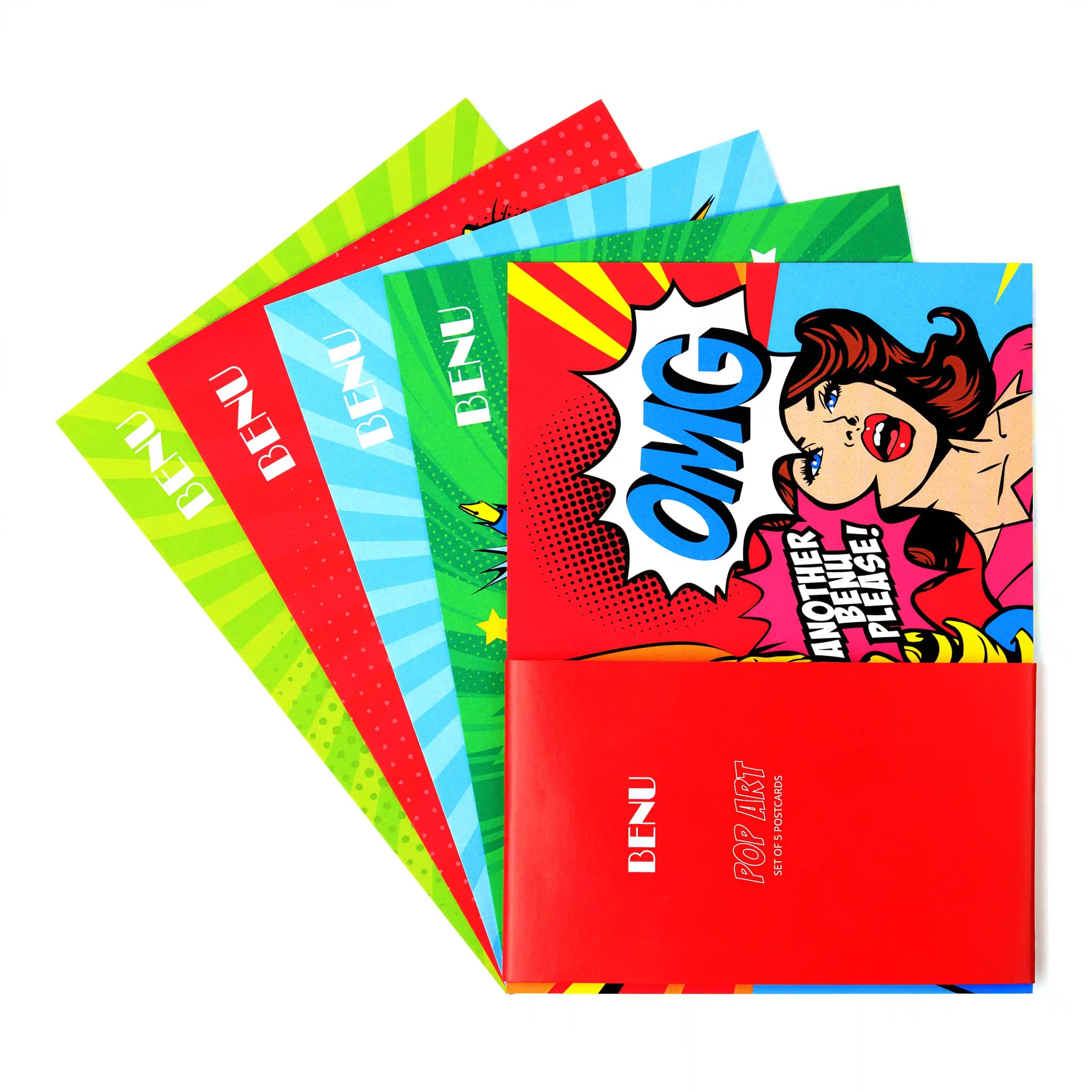 Pop Art Postcard Set